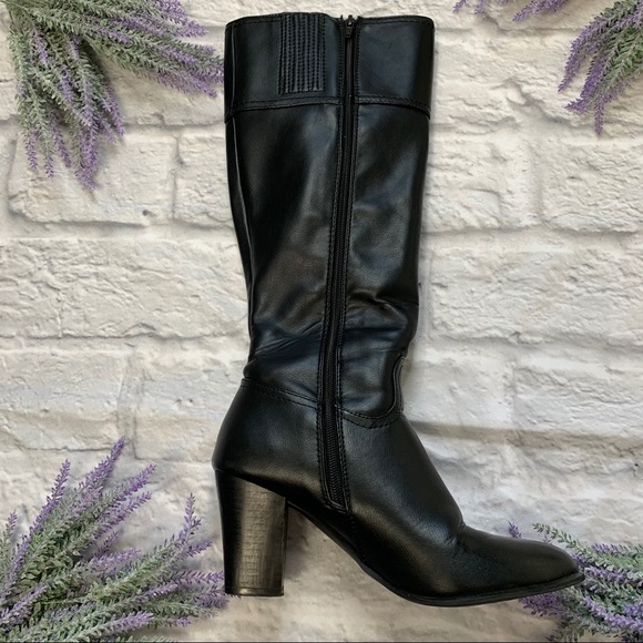 Alfani Carcha Pointed Toe Knee High Boots - Picture 4 of 12